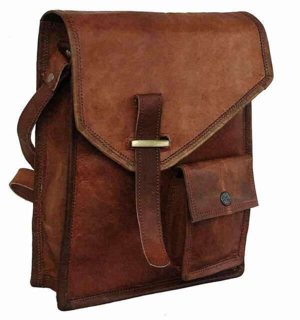 Bag Leather Vintage Messenger Shoulder Men Satchel S Laptop School Briefcase New