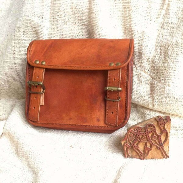 Laptop Briefcase Satchel Brown Bags Men's Very Unique Vintage Leather Messenger