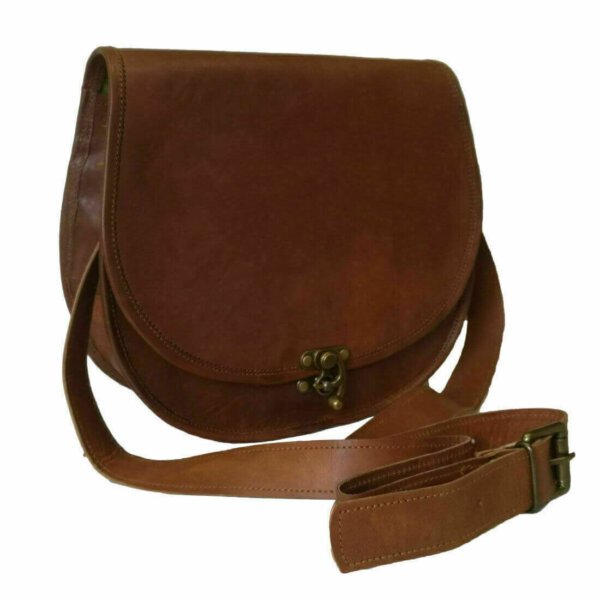 Vintage Women's Leather Cross-body Satchel Sling Shoulder Bag Casual Handbag